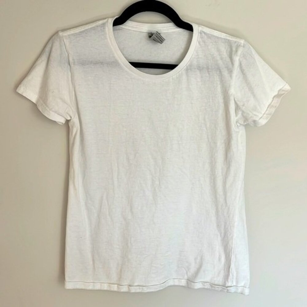 Gildan White Women's Short Sleeved T-Shirt